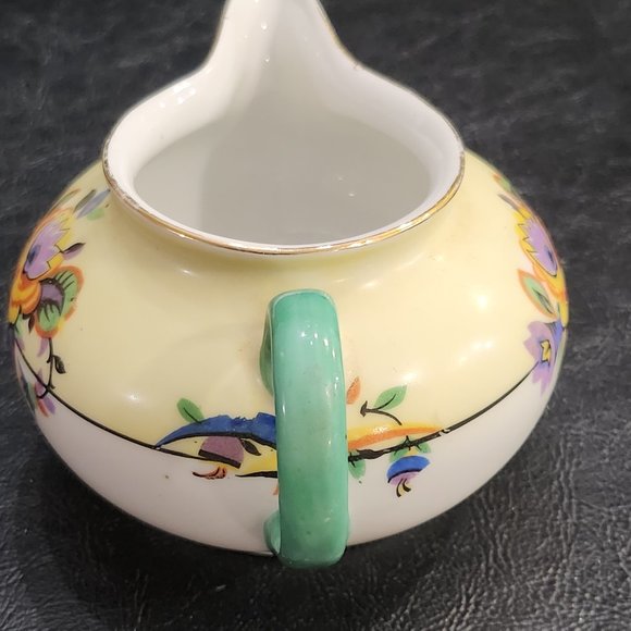 Rare Find Porcelain Moschendorf Factory Bavarian Germany Art Deco Creamer and Su - Picture 6 of 9